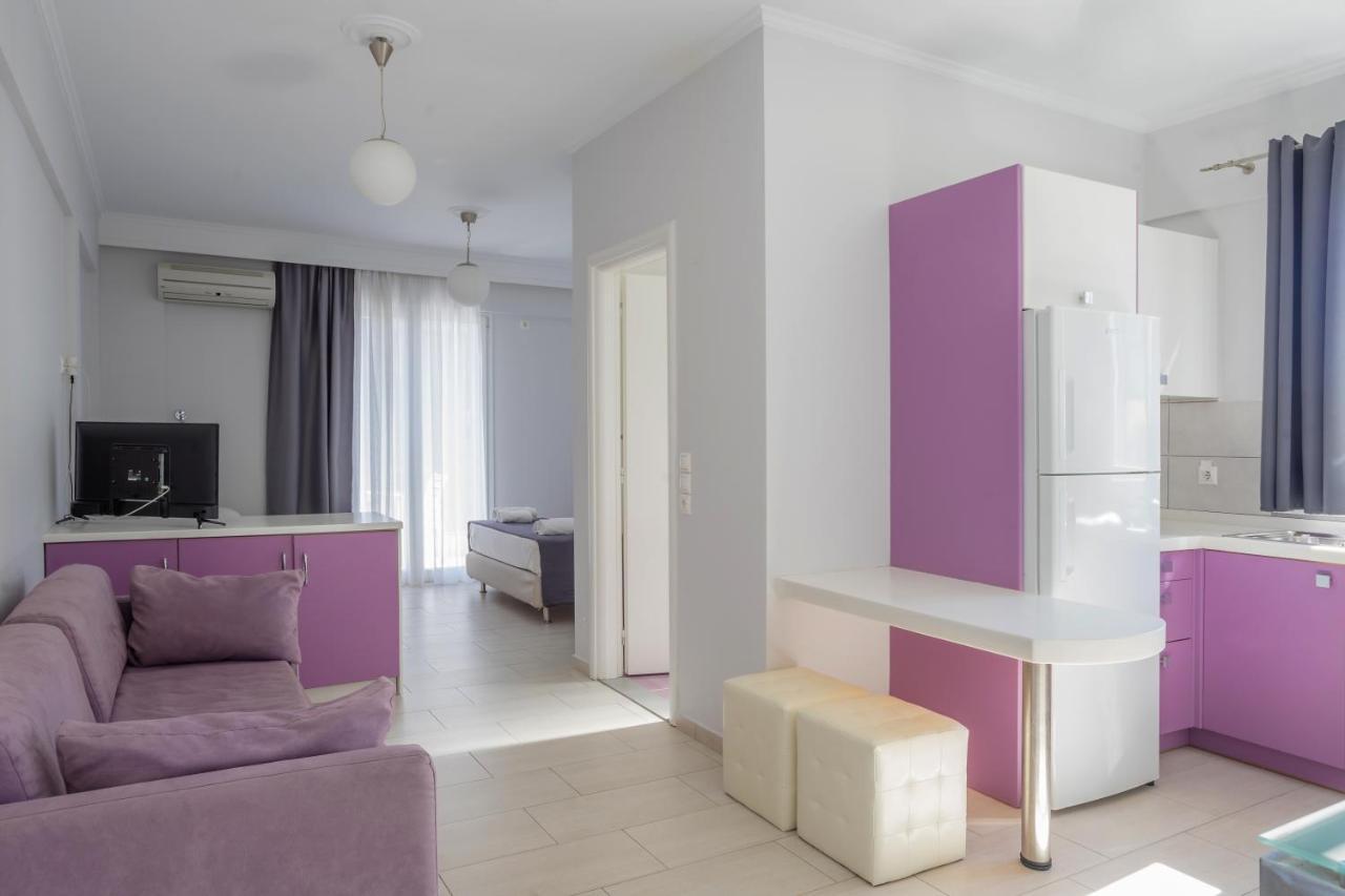 Lefkothea Apartments Nikiana Bagian luar foto
