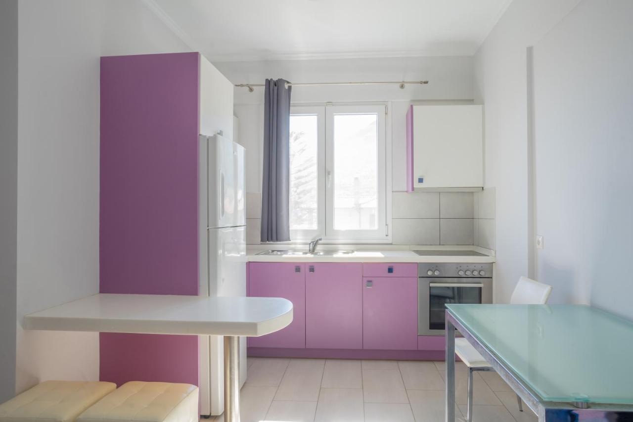 Lefkothea Apartments Nikiana Bagian luar foto