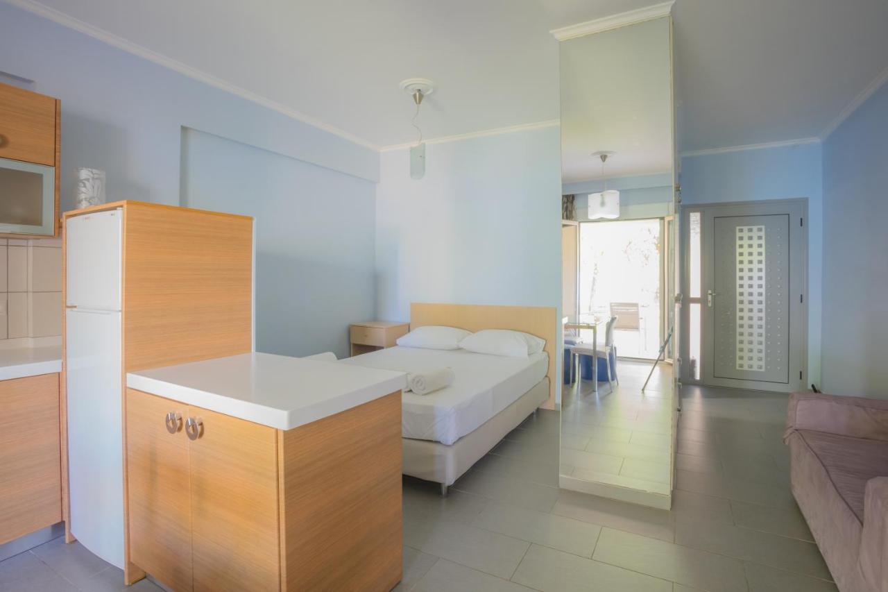 Lefkothea Apartments Nikiana Bagian luar foto