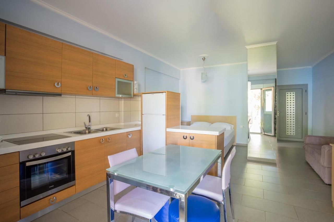 Lefkothea Apartments Nikiana Bagian luar foto