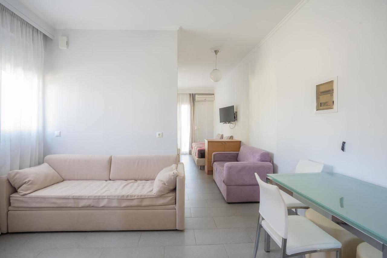 Lefkothea Apartments Nikiana Bagian luar foto