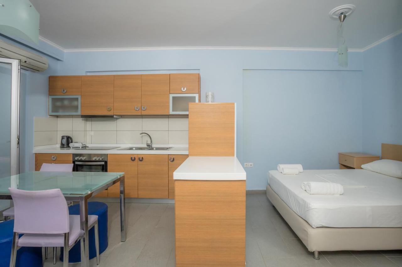 Lefkothea Apartments Nikiana Bagian luar foto