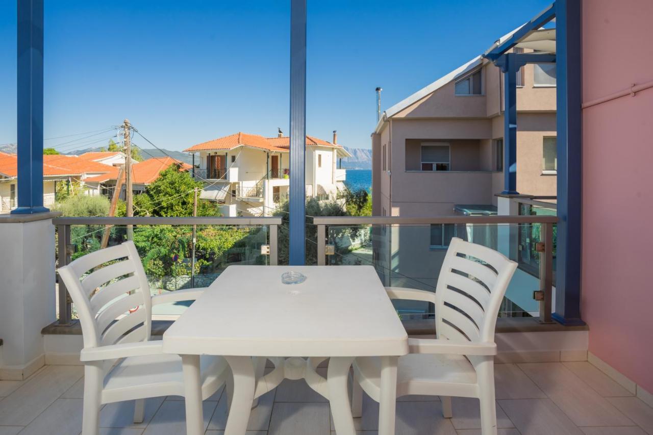 Lefkothea Apartments Nikiana Bagian luar foto